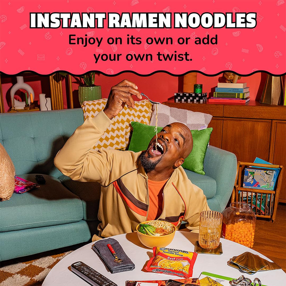 Maruchan Beef Ramen 24-pack box, great for family meals.