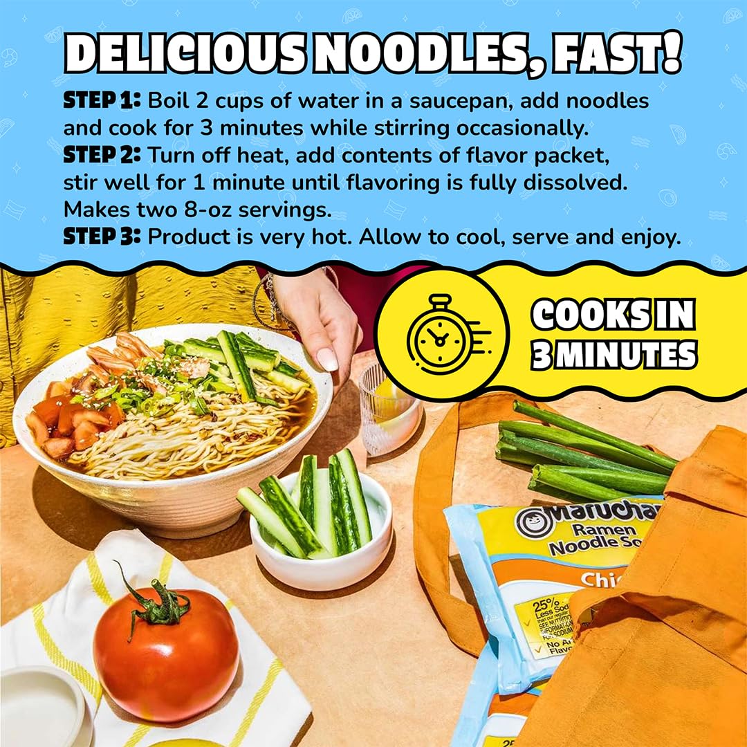 Maruchan college study snack ramen supports late-night studying