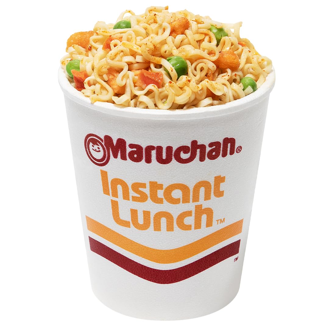 Maruchan Instant Lunch shrimp lime chili seasoning close-up