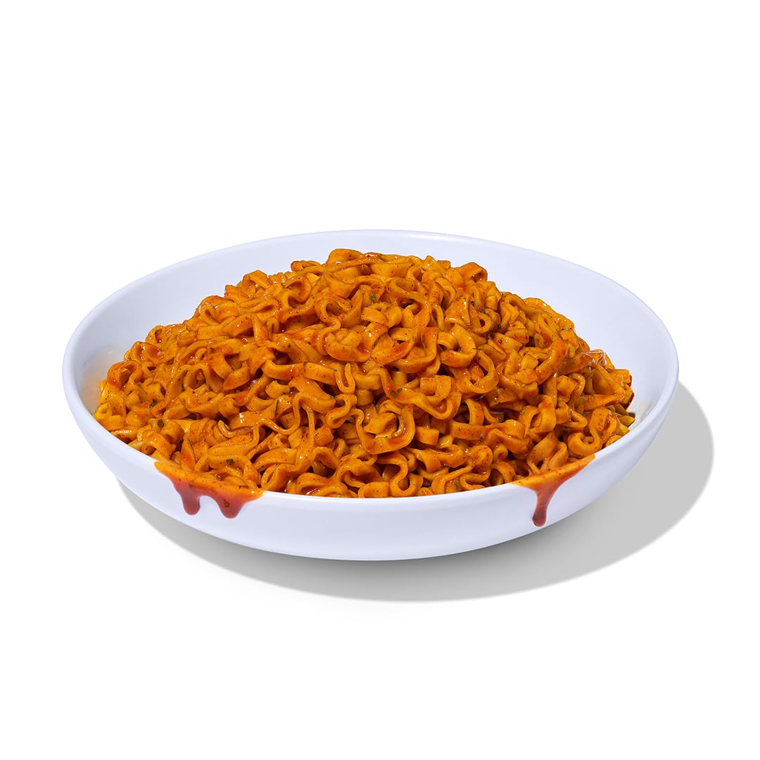 Maruchan Saucy Noods ingredients and toppings for customization.