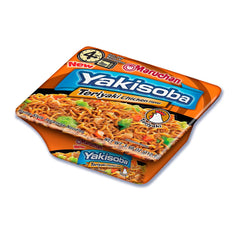 Maruchan Yakisoba Teriyaki Chicken microwave tray ready for quick meal