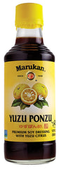 Marukan Ponzu Yuzu dressing bottle front view for marinades