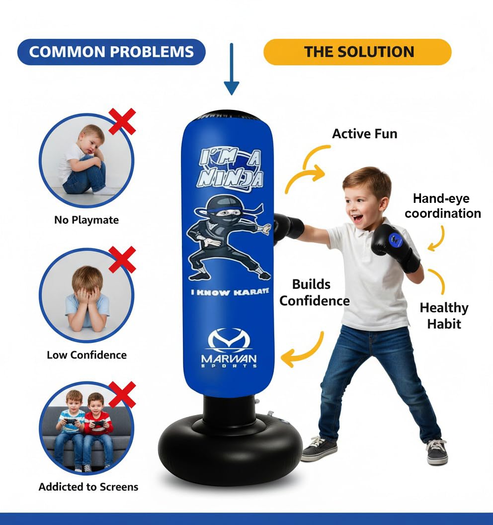 Marwan Sports inflatable unit for indoor and outdoor workouts