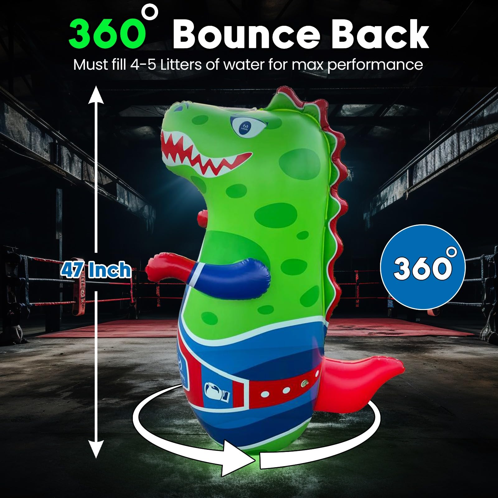 Durable inflatable construction of Marwan Sports Punch