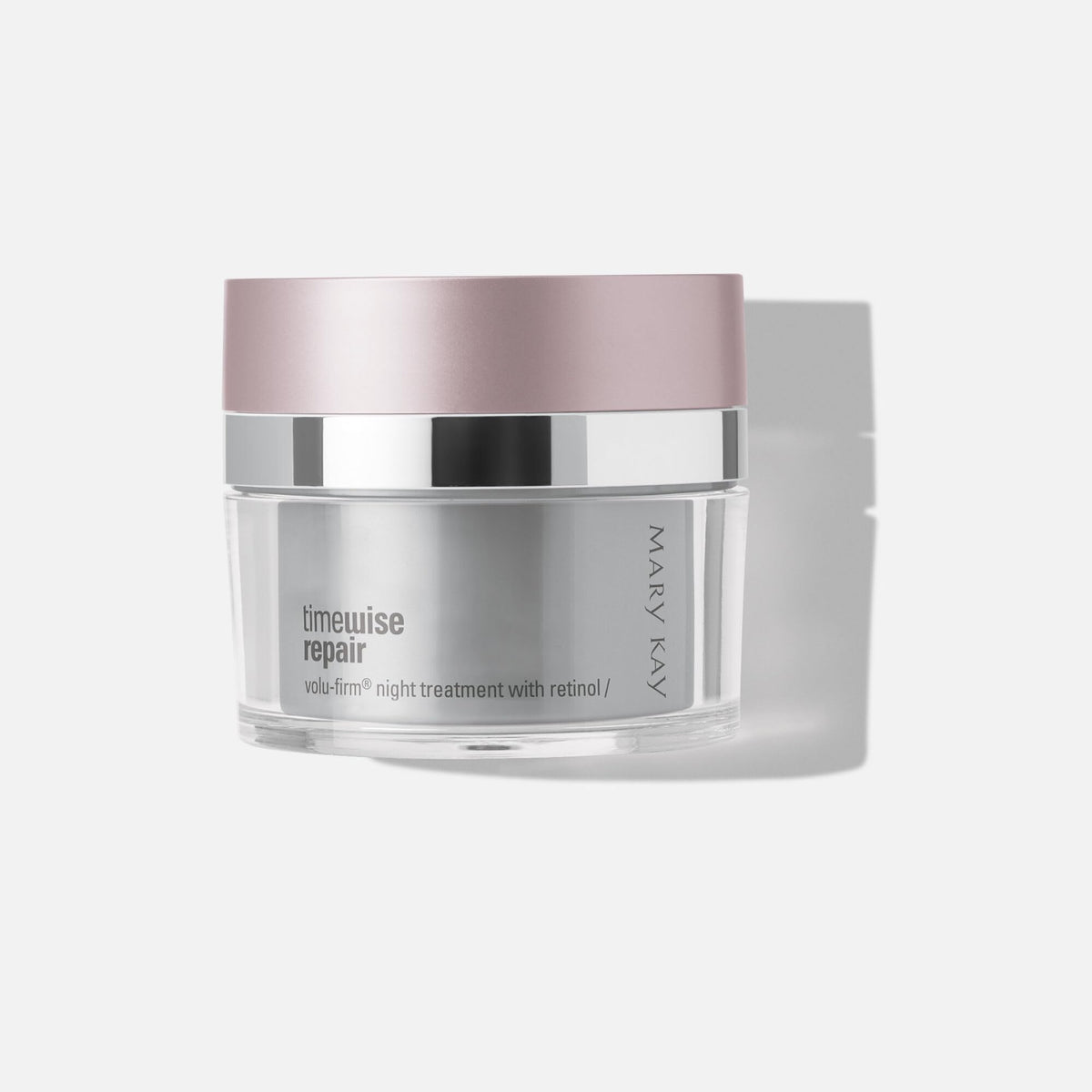 Mary Kay Timewise Repair Volu-Firm Night Treatment jar for overnight firming and renewal.