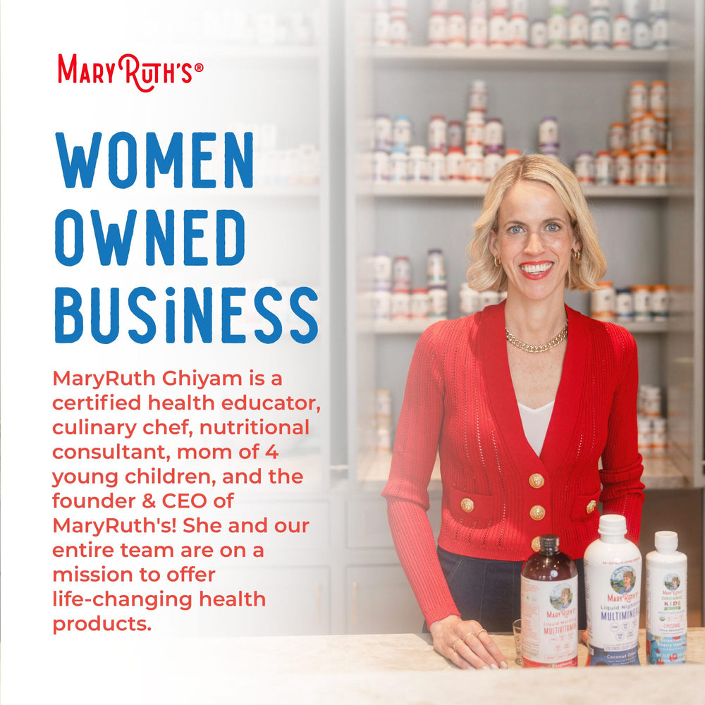 MaryRuth's all-ages formula designed for ages 1+ and beyond