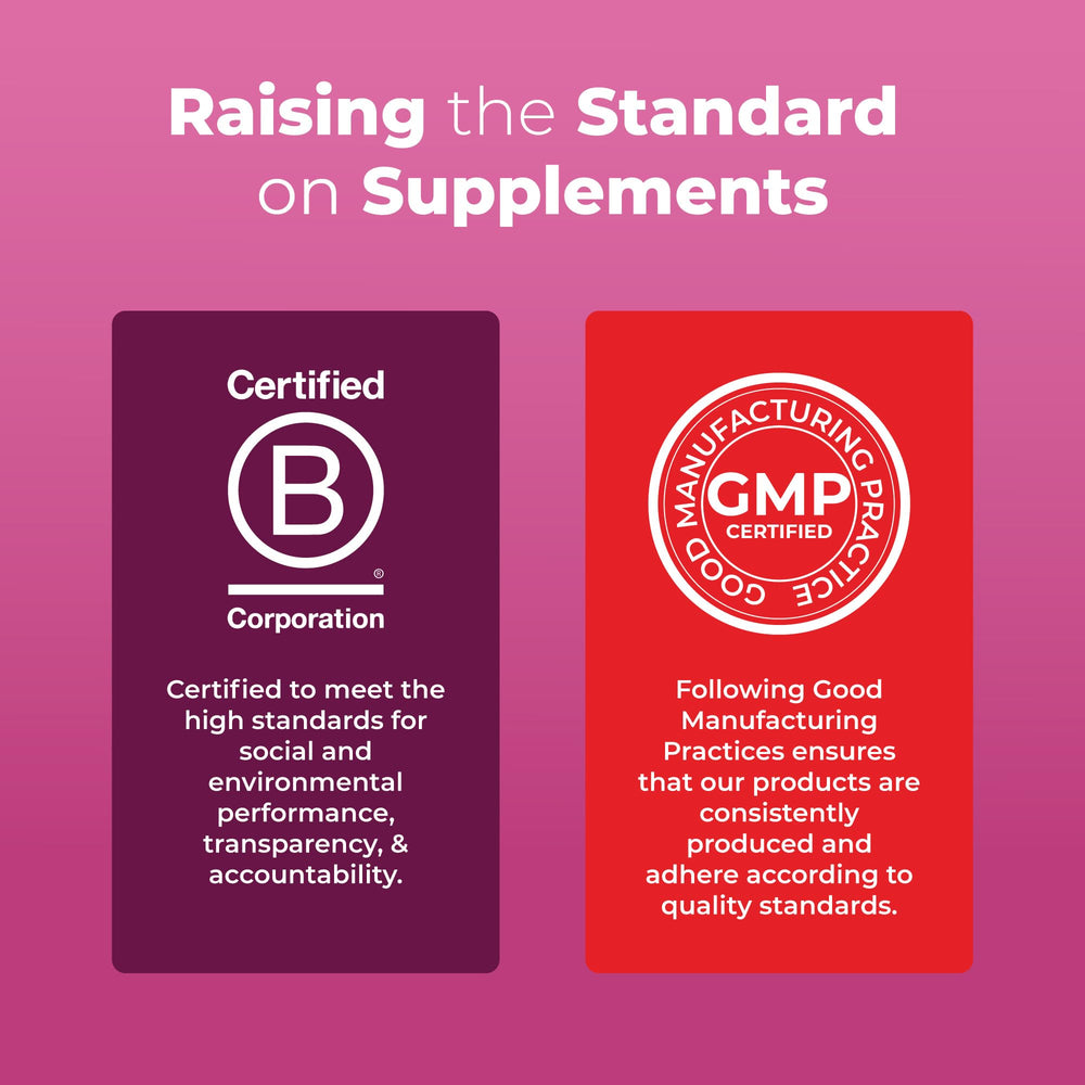 MaryRuth's Biotin Gummies closeup reveals glossy goji berry gummies and vibrant color