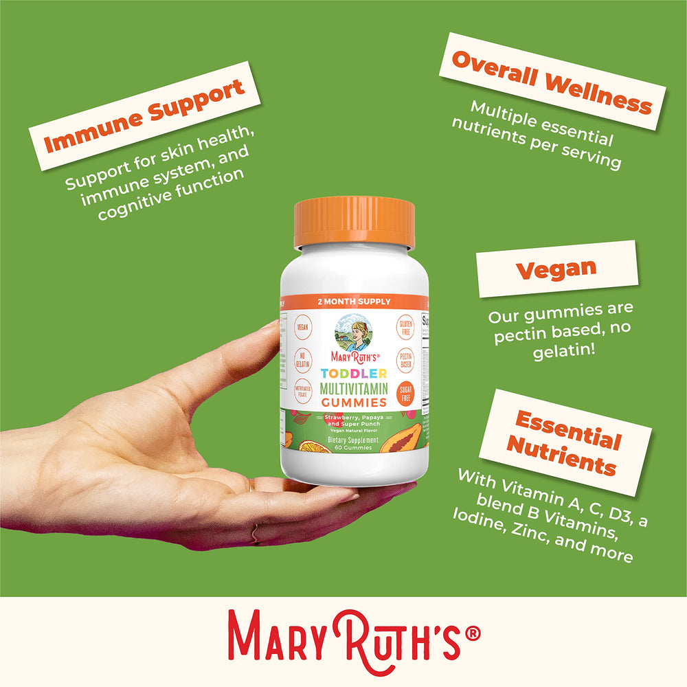 MARYRUTH'S family using toddler vitamins — simple daily routine in action.