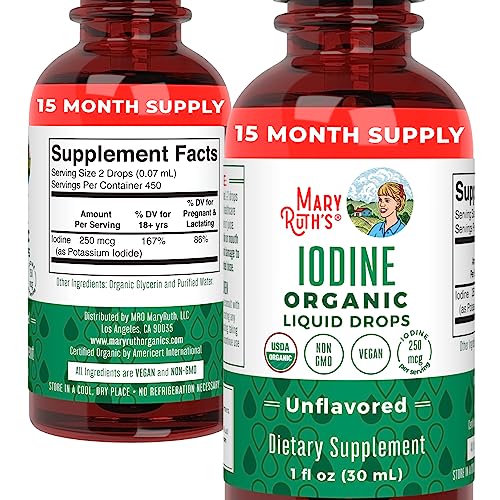 MaryRuth's iodine drops daily-use concept for routine supplementation