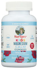 MaryRuth's Kids Magnesium Citrate Gummies bottle front showing the product and calming routine