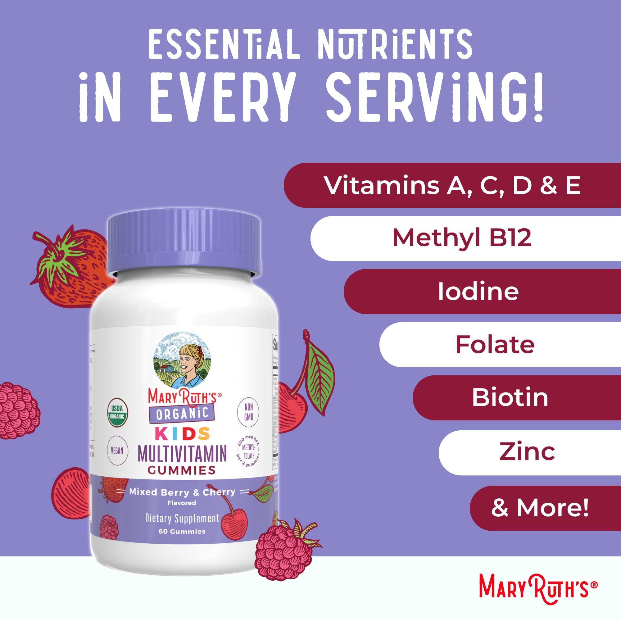 MaryRuth's Kids Gummies enjoyed during snack time for a tasty routine.