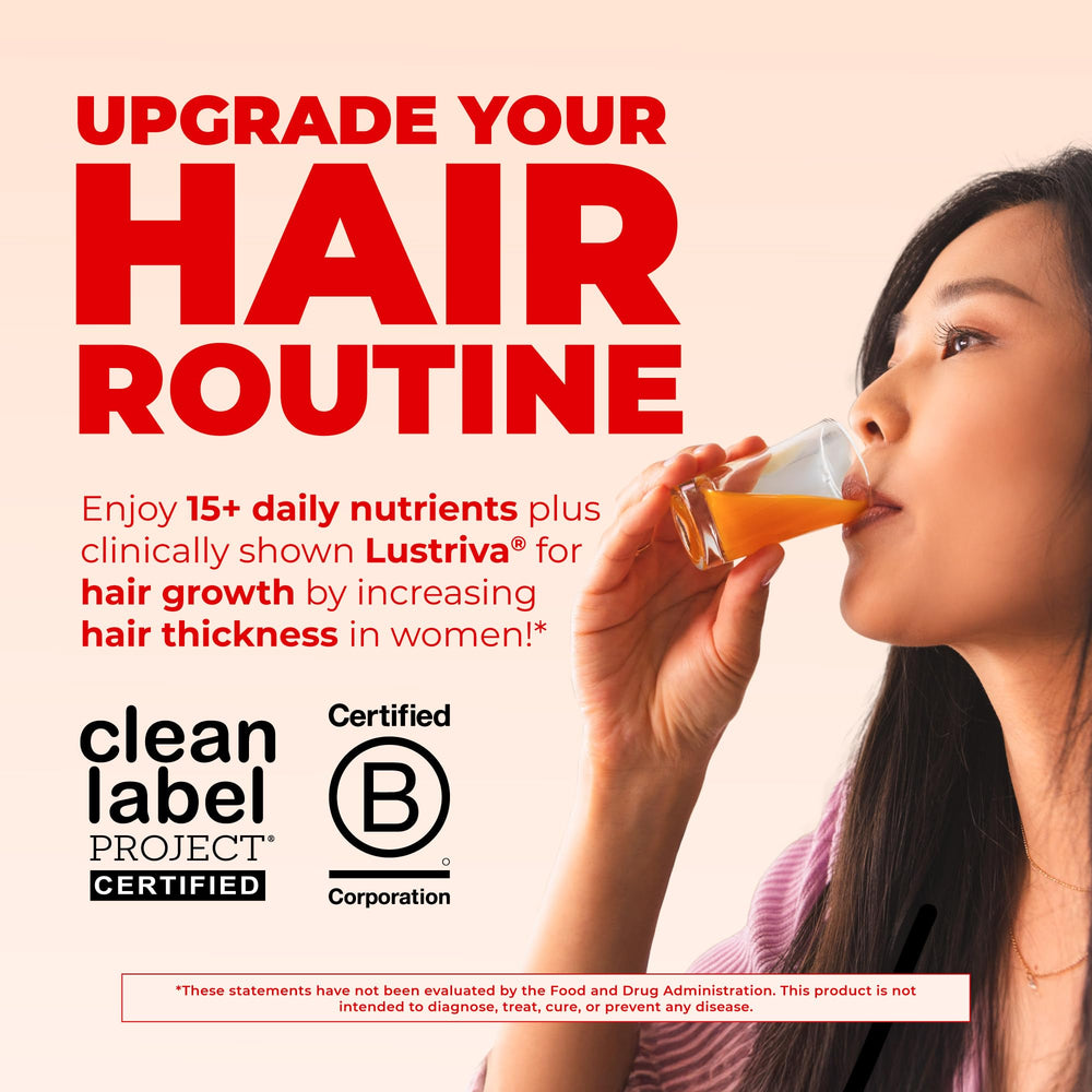 MARYRUTH'S label highlights Biotin 10000mcg for nails and skin support.
