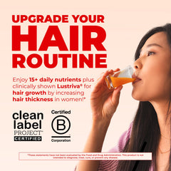 MARYRUTH'S label highlights Biotin 10000mcg for nails and skin support.