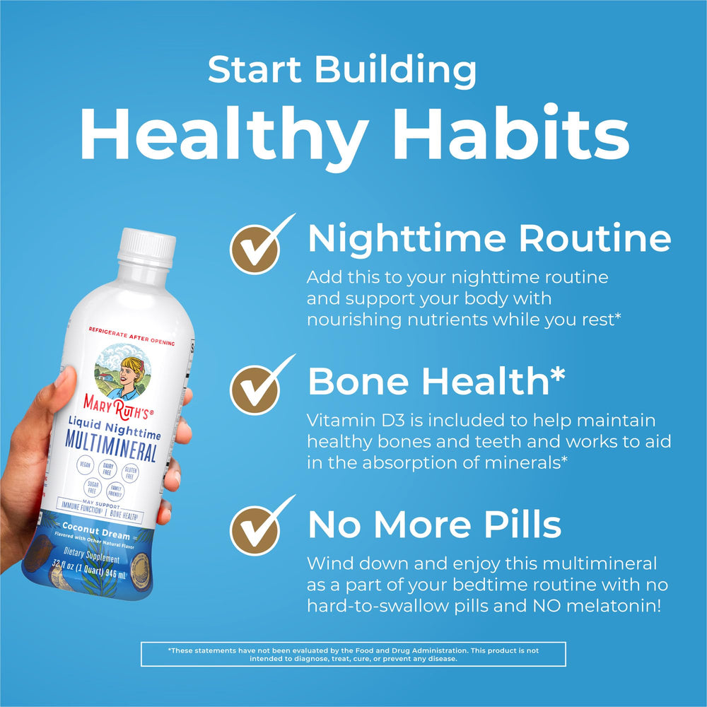 MaryRuth's Extra Strength Lemonade Dream bottle ready for deeper nightly nourishment.