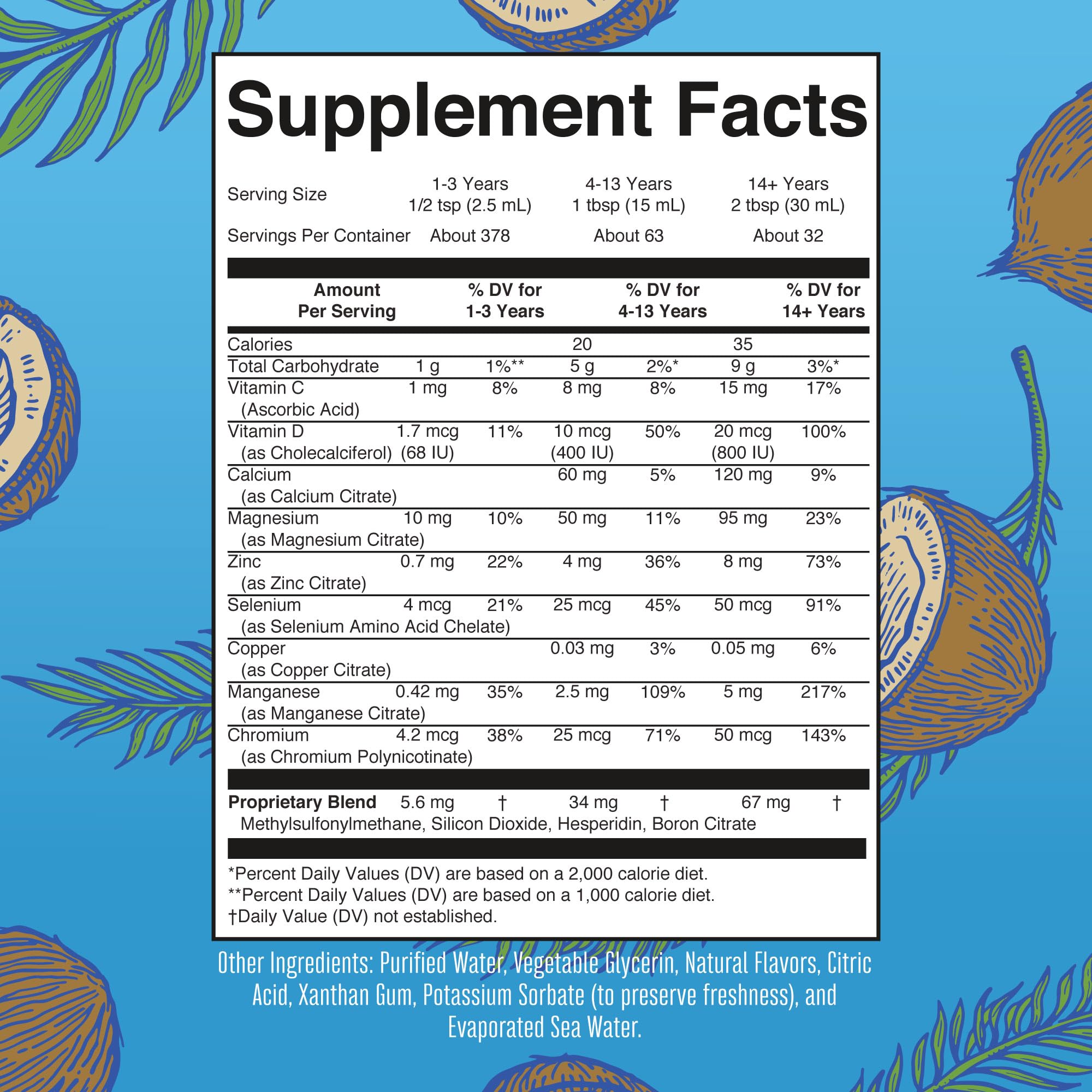MaryRuth's Pineapple flavor being poured supports nightly mineral intake.