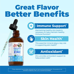 Adult and child-friendly dropper illustrates easy daily use.