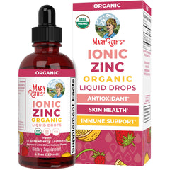 MaryRuth's liquid zinc drops bottle ready for daily immune support