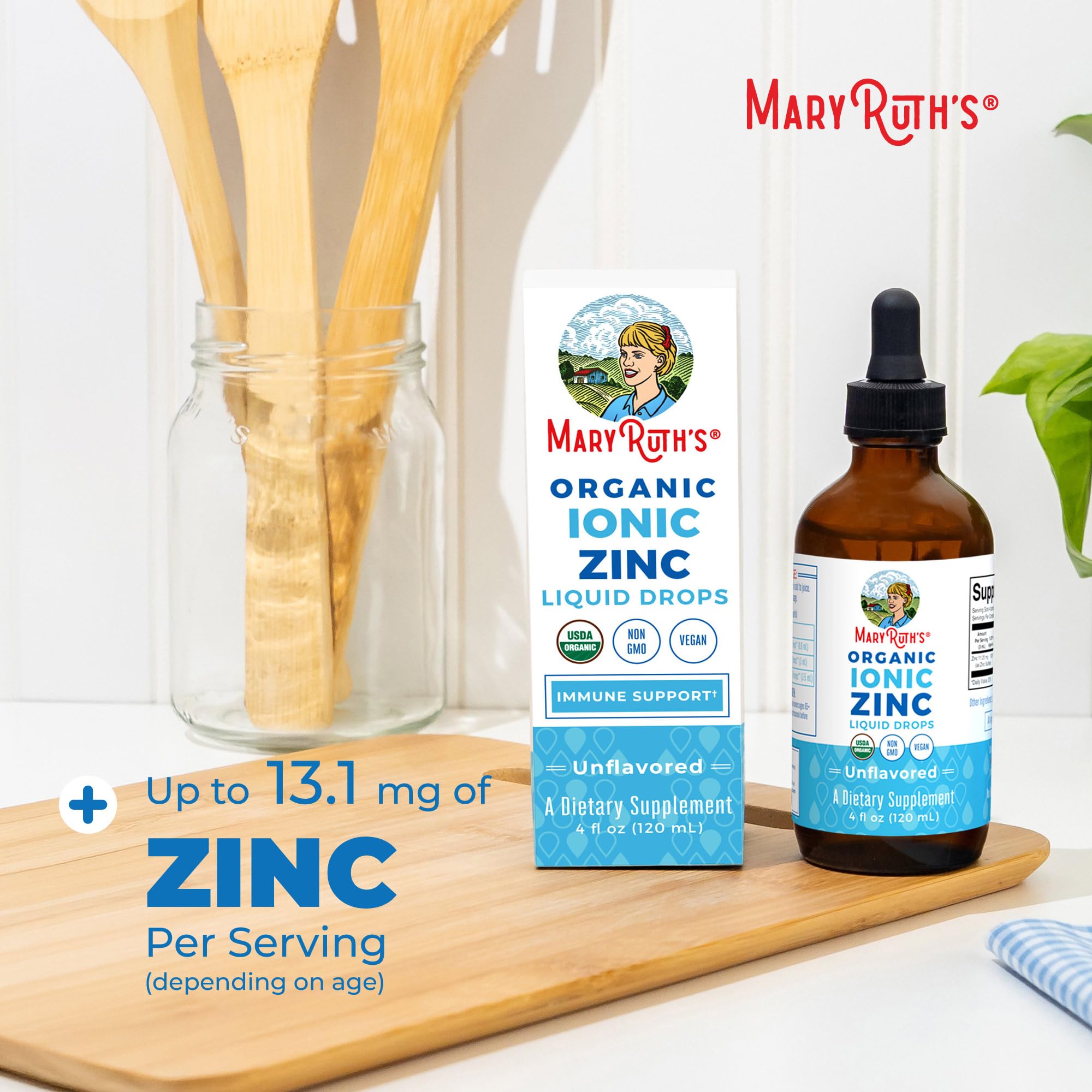 Dosing guidance for kids 6 months and up included with bottle.