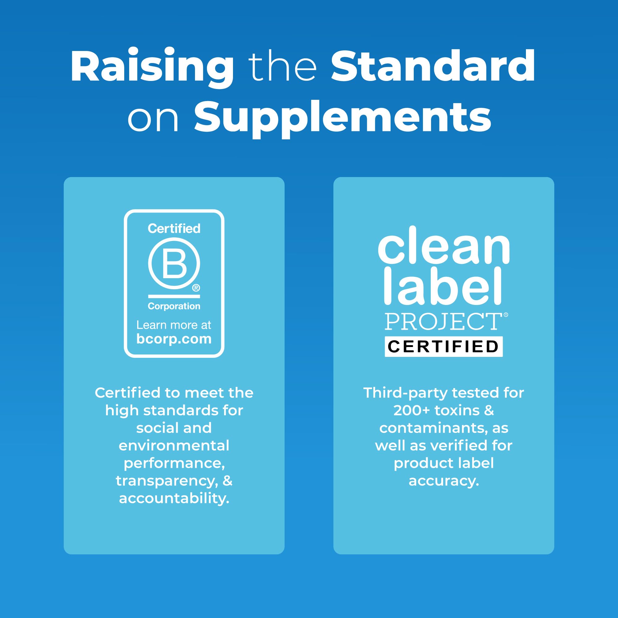 Close-up of the label highlighting zinc sulfate and organic vegan formula.