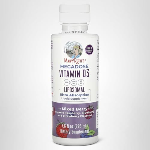 MaryRuth's Megadose D3 Liposomal daily-use with water supports daily routines.