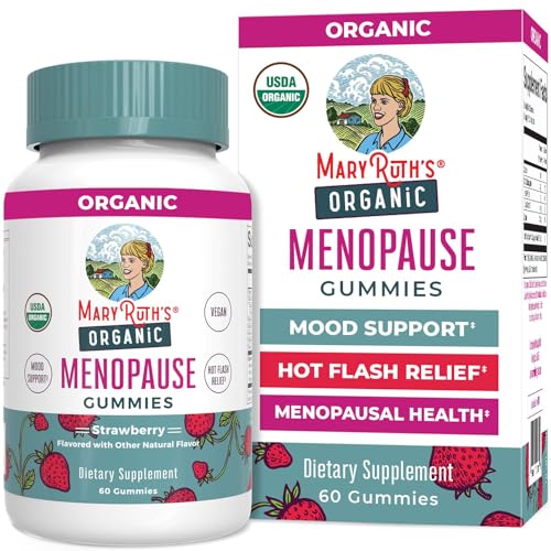 Certifications badge confirms vegan and non-GMO status for MaryRuth's gummies