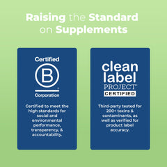 The label highlights USDA Organic and vegan certifications.