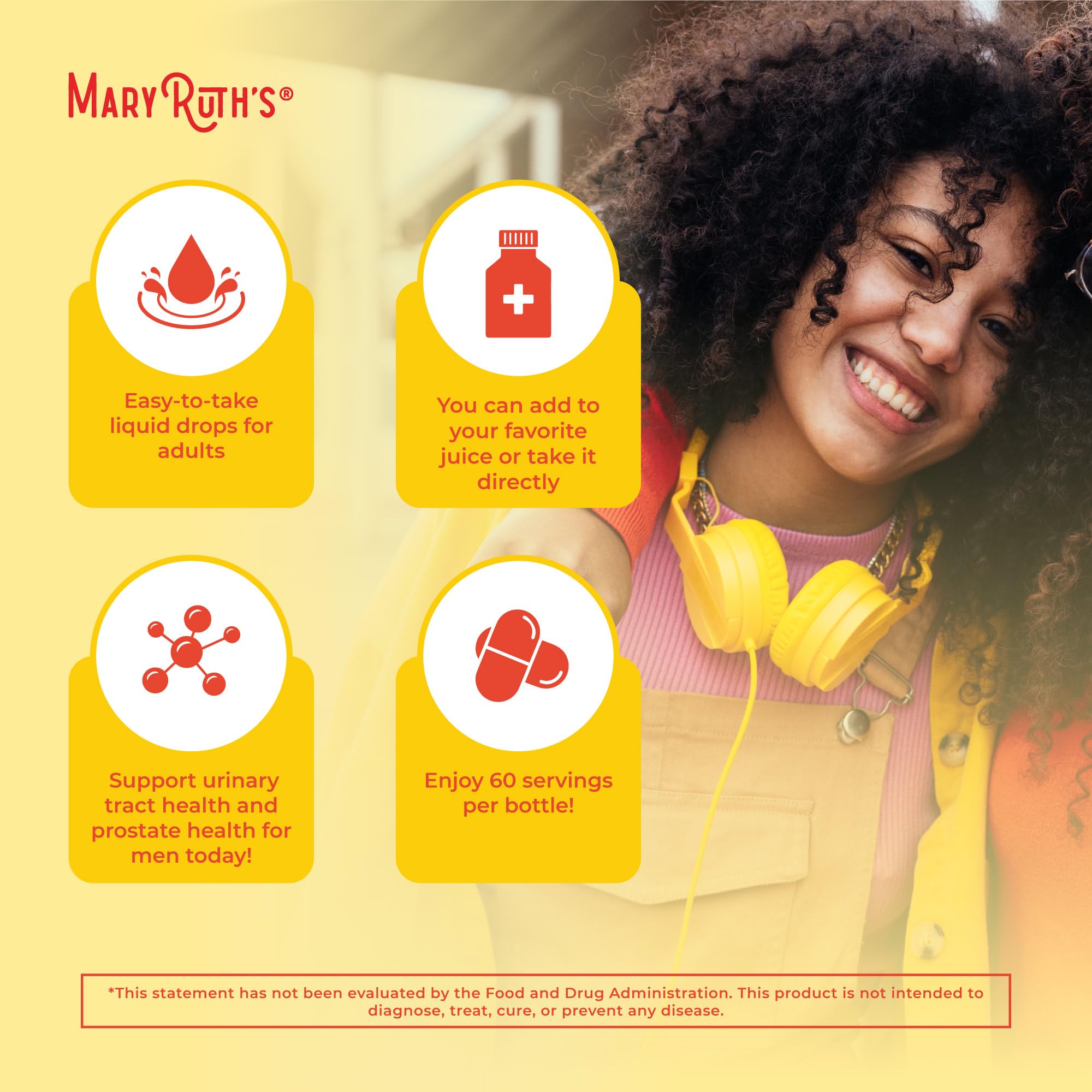 MaryRuth's Organics Pumpkin Seed Oil drops measure precisely for consistent servings