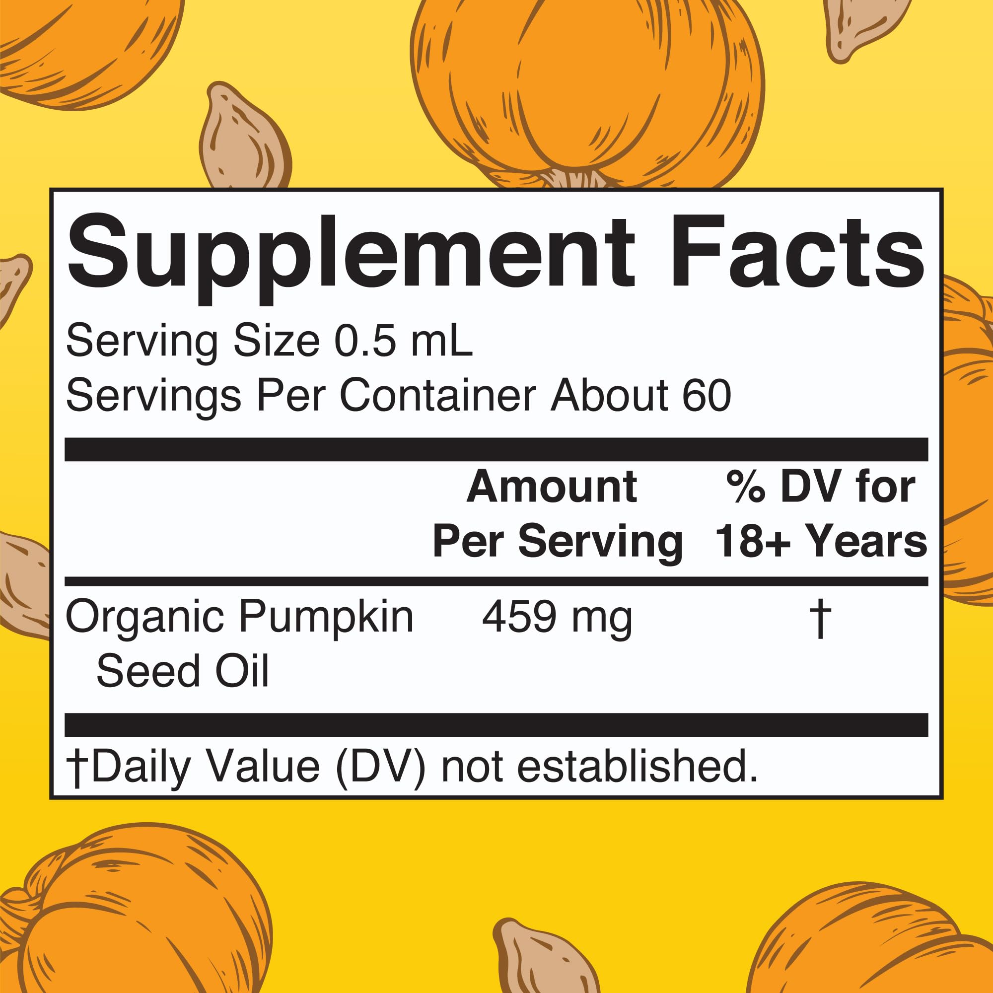 MaryRuth's Organics Pumpkin Seed Oil drops being poured for on-the-go use