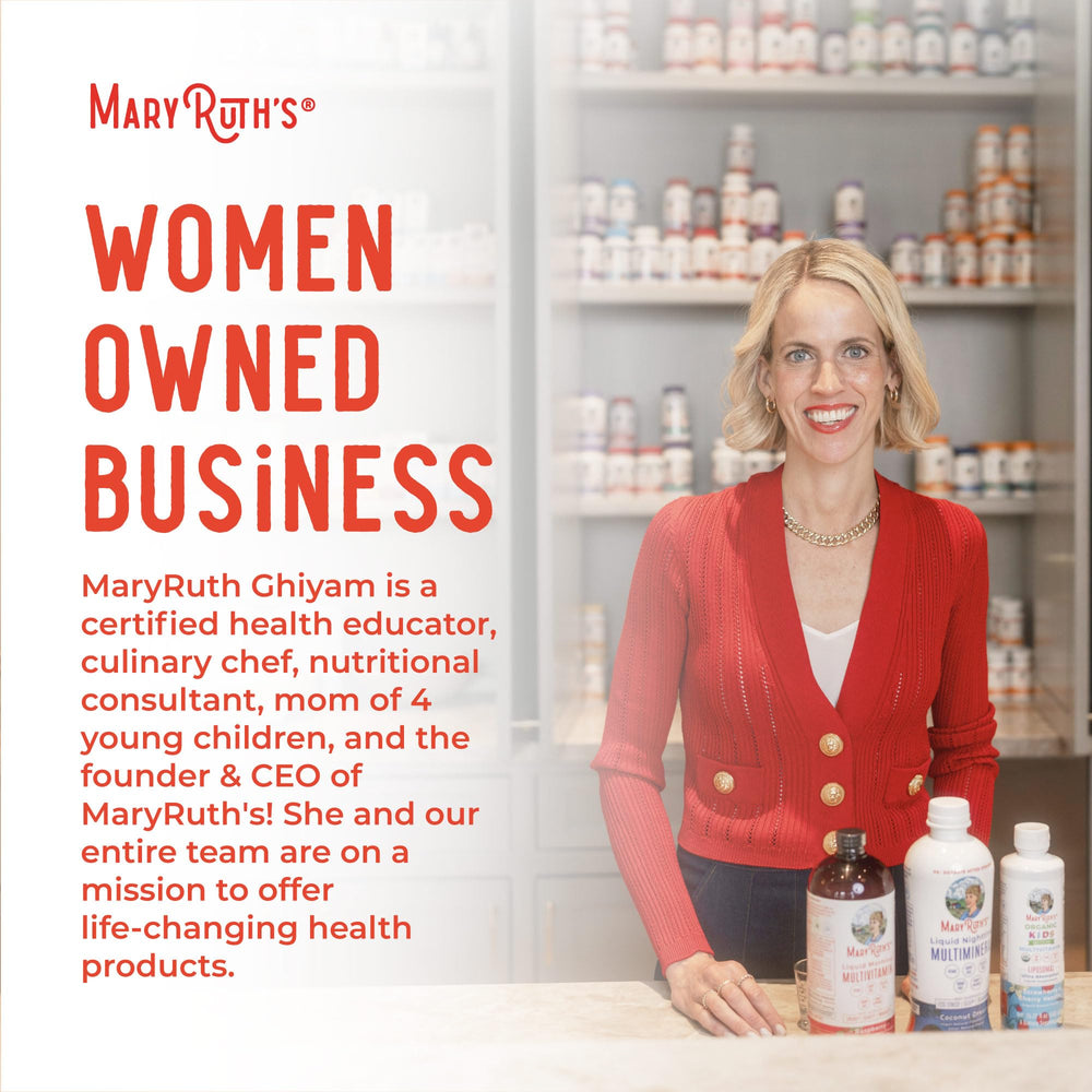 MaryRuth's Organics Pumpkin Seed Oil drops offer sugar-free, non-GMO flexibility