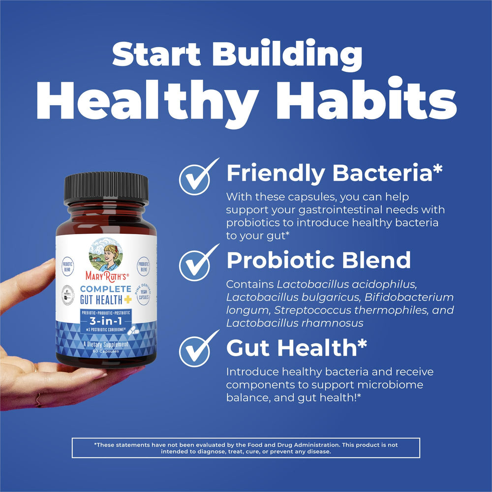 Label pane lists Lactobacillus acidophilus and other probiotic strains.