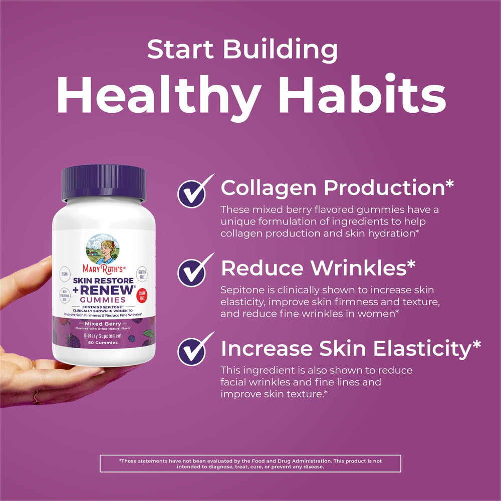 MaryRuth's Skin Restore + Renew with Sepitone hints at elasticity improvements