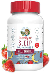 MARYRUTH'S Sleep Gummies dispenser shot suggests a simple pre-bed routine.