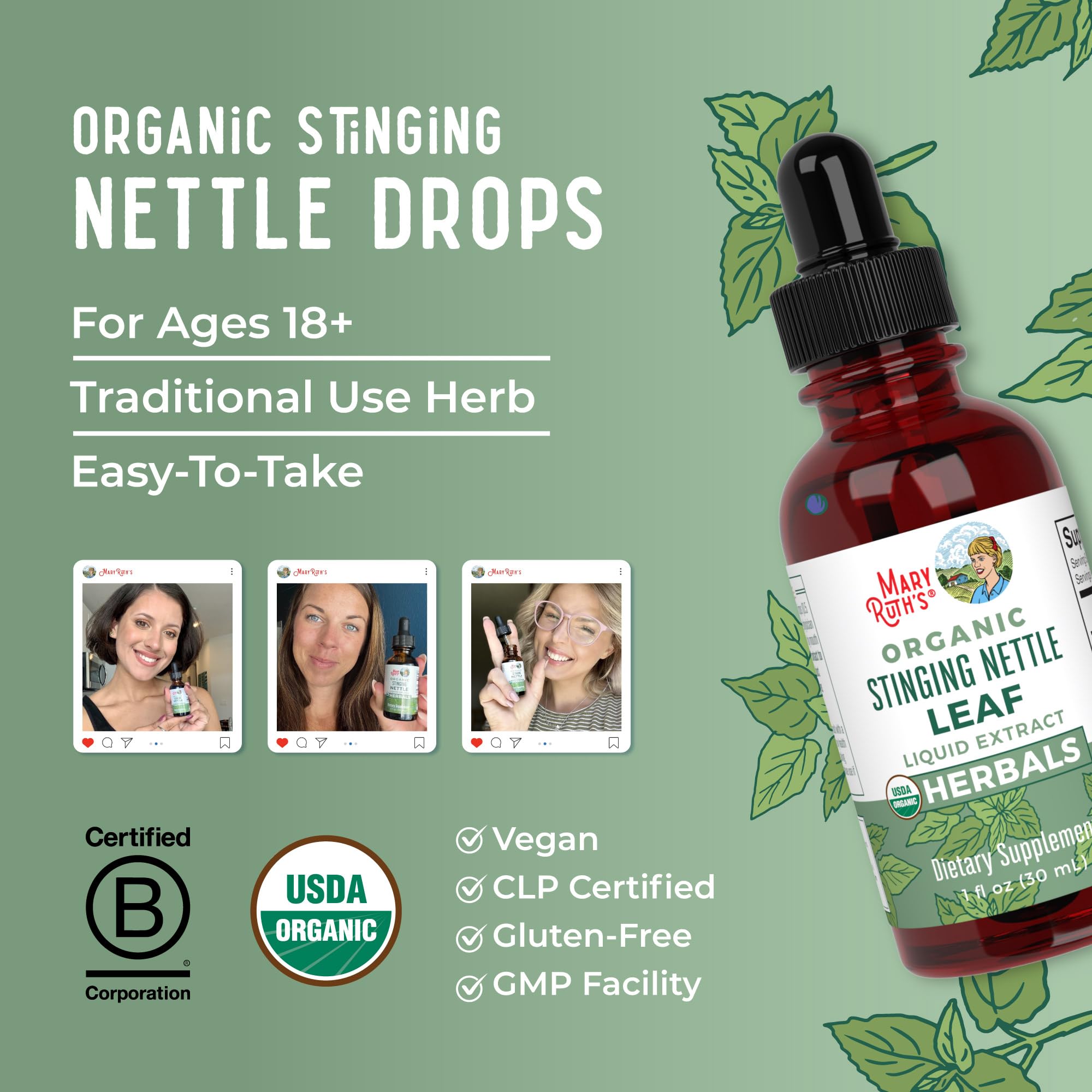 Label highlights 60 servings per bottle for budget-friendly use