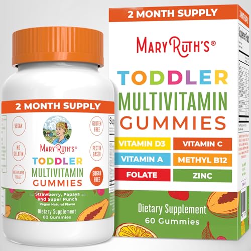 MARYRUTH'S sugar free bottle on pantry shelf — convenient 60-count supply.