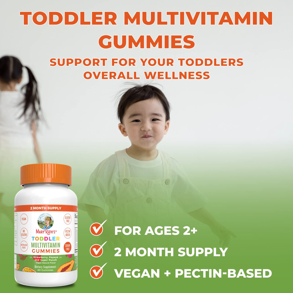 MARYRUTH'S sugar free kids flavors papaya — mild flavor for toddlers.