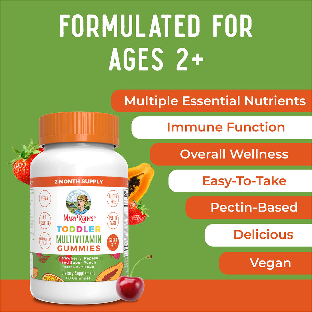 MARYRUTH'S sugar free kids flavors strawberry — appealing chew for daily use.