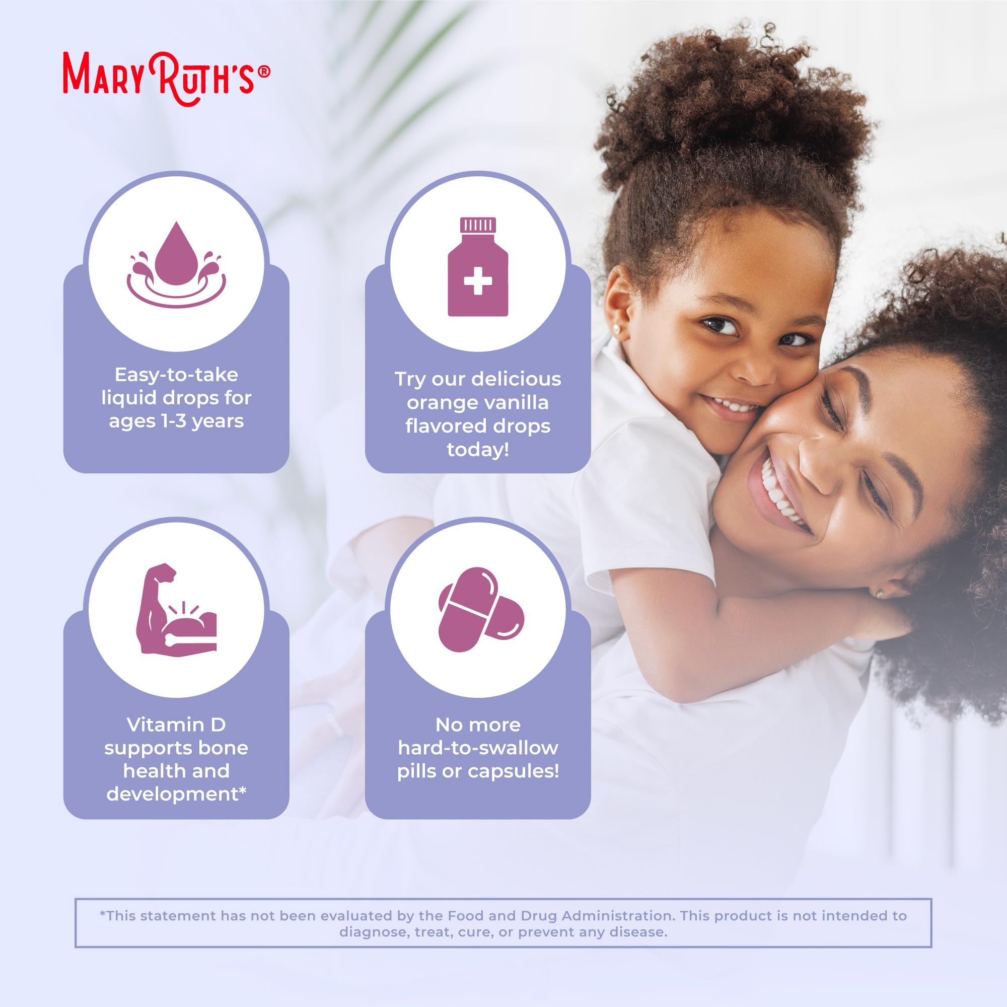 MaryRuth's Toddler Multivitamin bottle bearing Non-GMO certification.