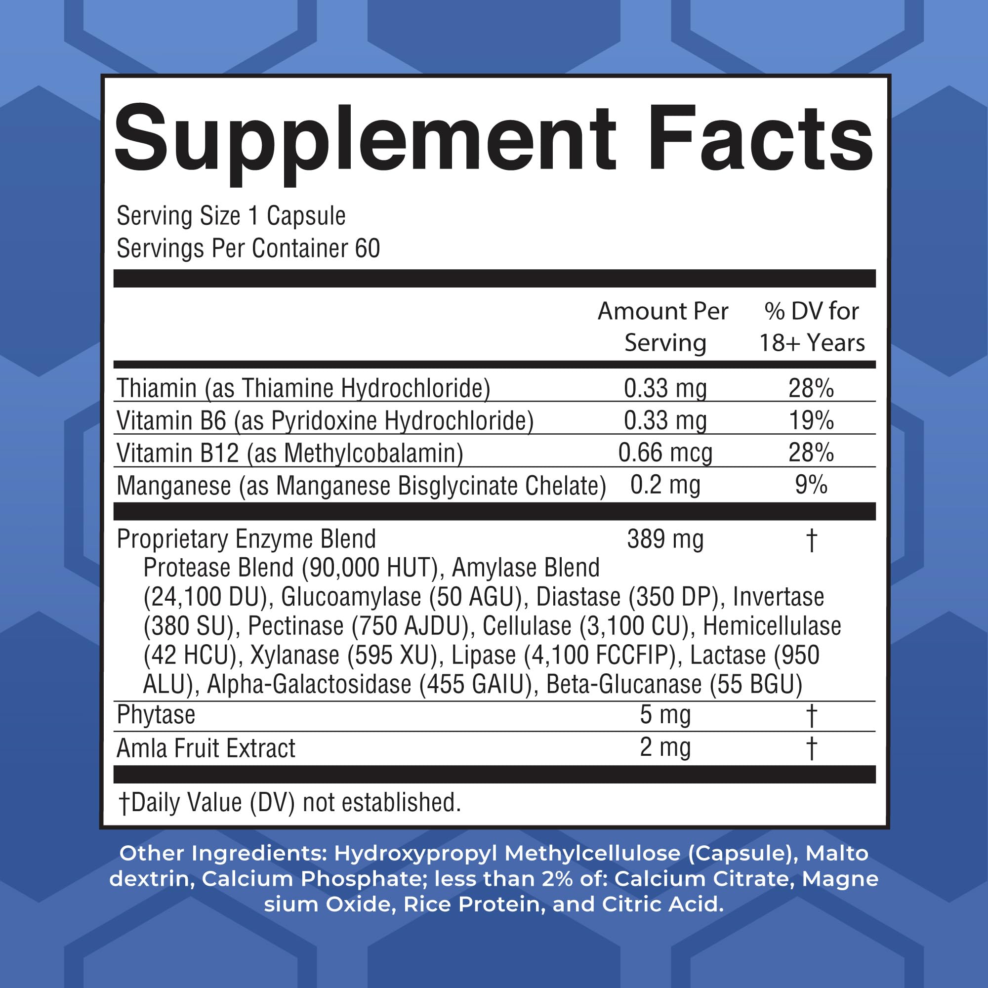 MaryRuth's Ultra Digestive Enzymes capsules close-up for nutrient absorption