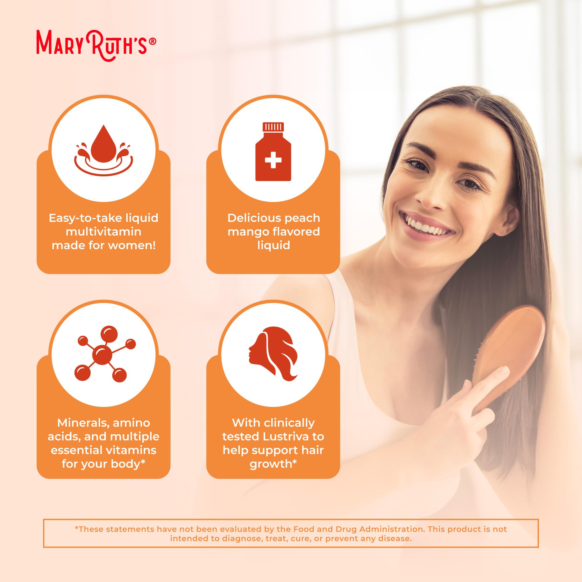 Vitamin C and B complex ingredients panel for daily nutrition.
