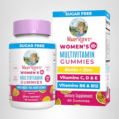MARYRUTH'S 40+ multivitamin bottle front-view supports a balanced routine.