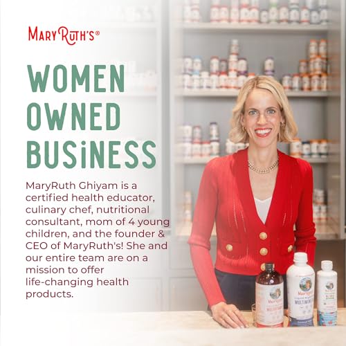 MaryRuth's bottle showcases 60 count and 30 servings.