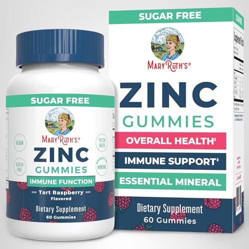 MaryRuth's Zinc Gummies bottle in hand during daily routine