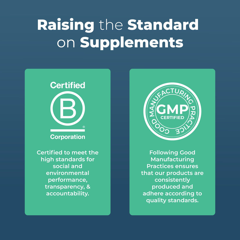 MaryRuth's Zinc Gummies serving size panel indicates two gummies per day