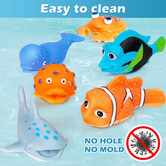 Masagotti shark drying bag keeps bath toys dry and organized