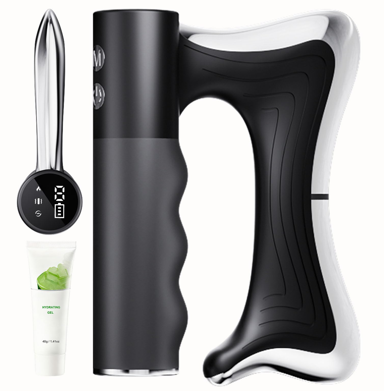MASIKETEC Heated Muscle Scraper Tool front view for targeted relief.