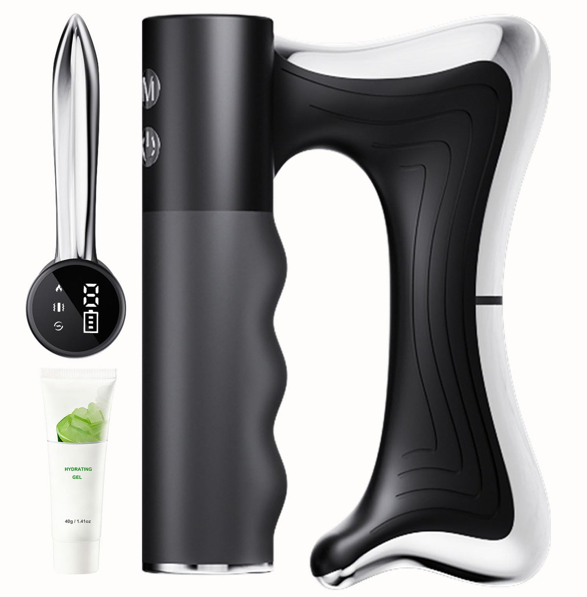 MASIKETEC Heated Muscle Scraper Tool front view for targeted relief.