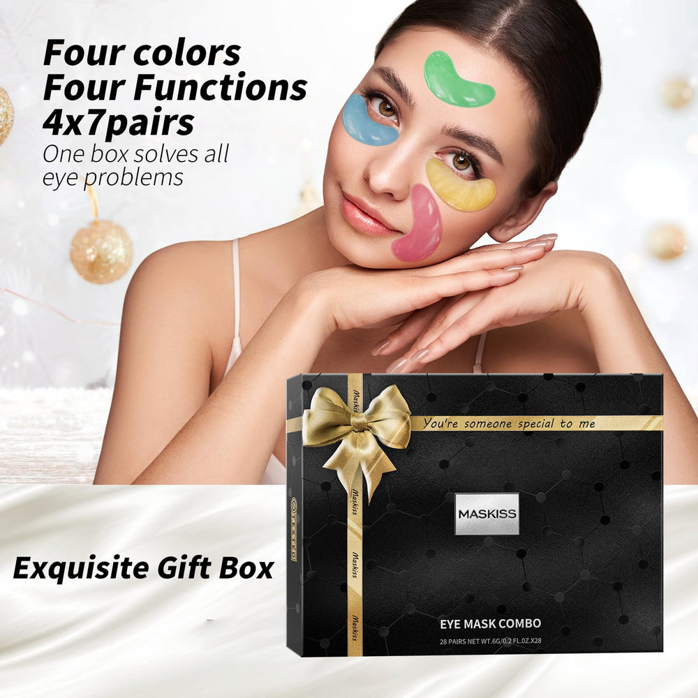 Individually wrapped Maskiss patches for freshness and hygienic gifting.