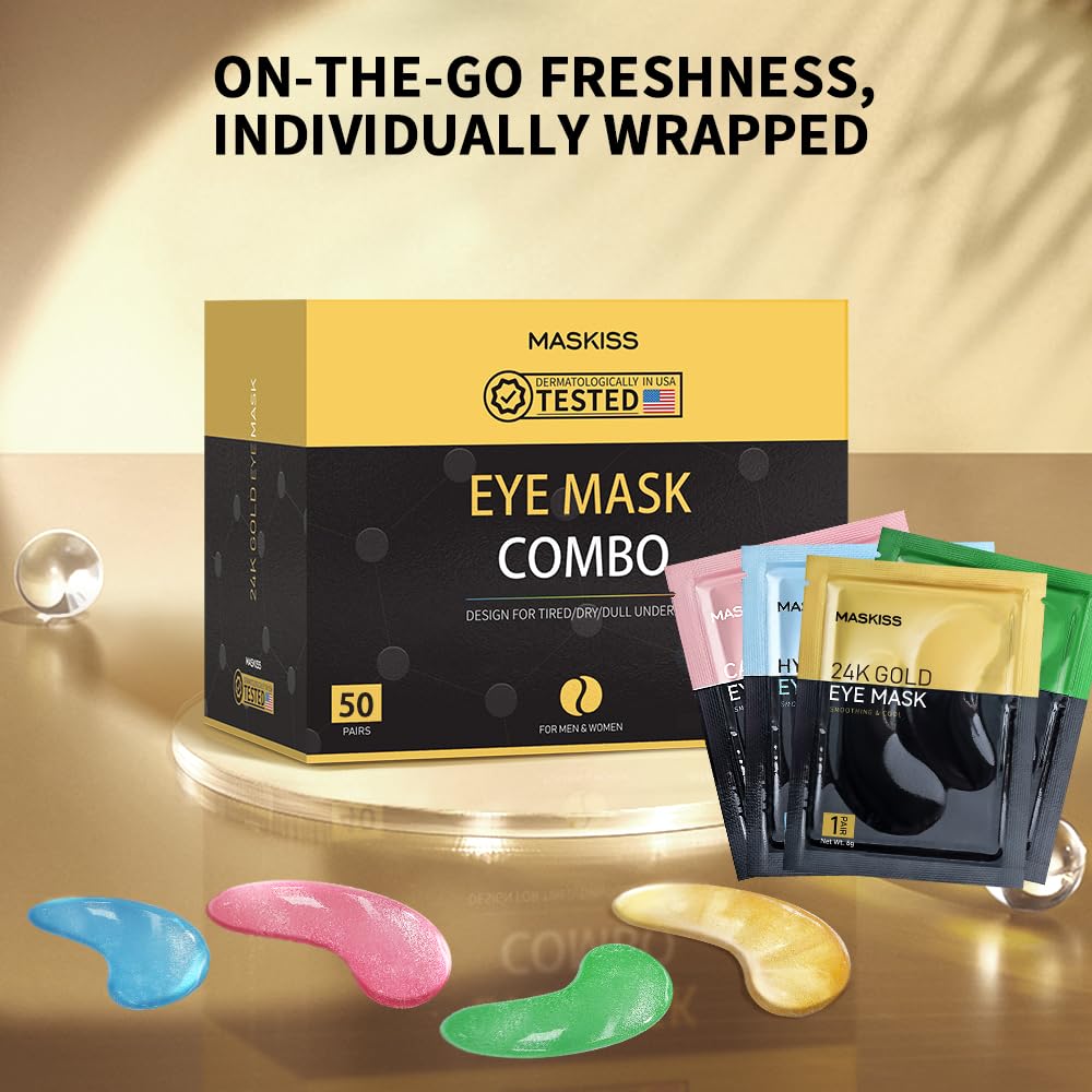 Maskiss travel-friendly packaging fits in bags for on-the-go care.