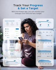 Masmssm Smart Scale with baby mode supports family monitoring.