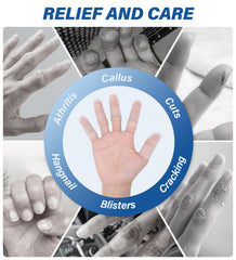 MasterMo protective finger cover during crafting protects nails and reduces friction.